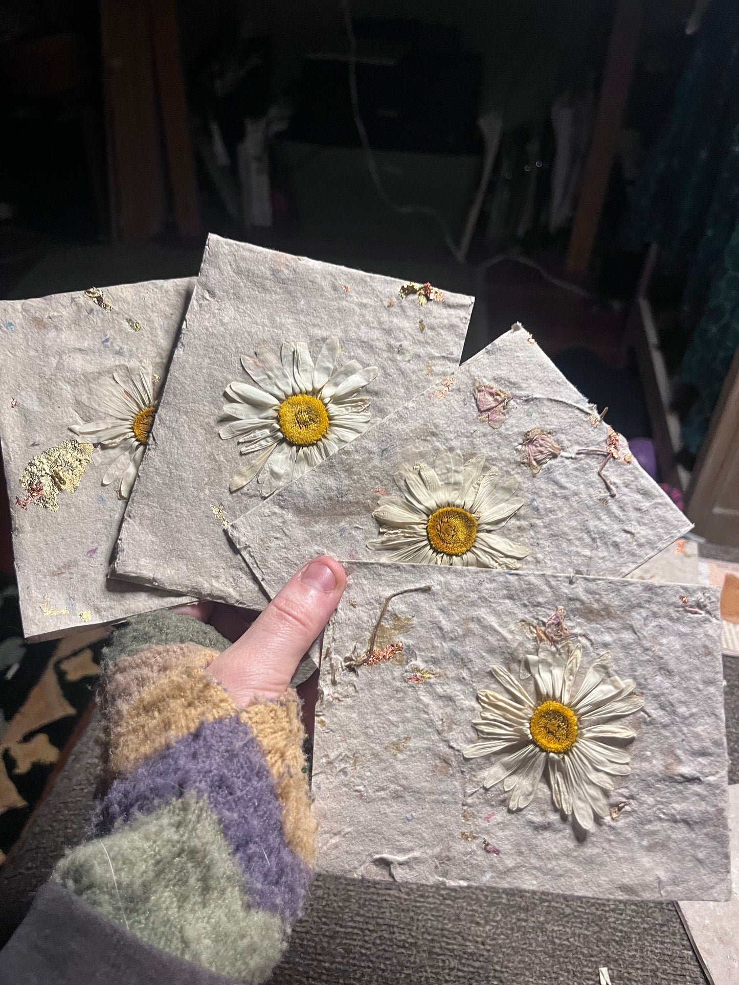 Daisy Batch - (3pk) Handmade Paper Cards